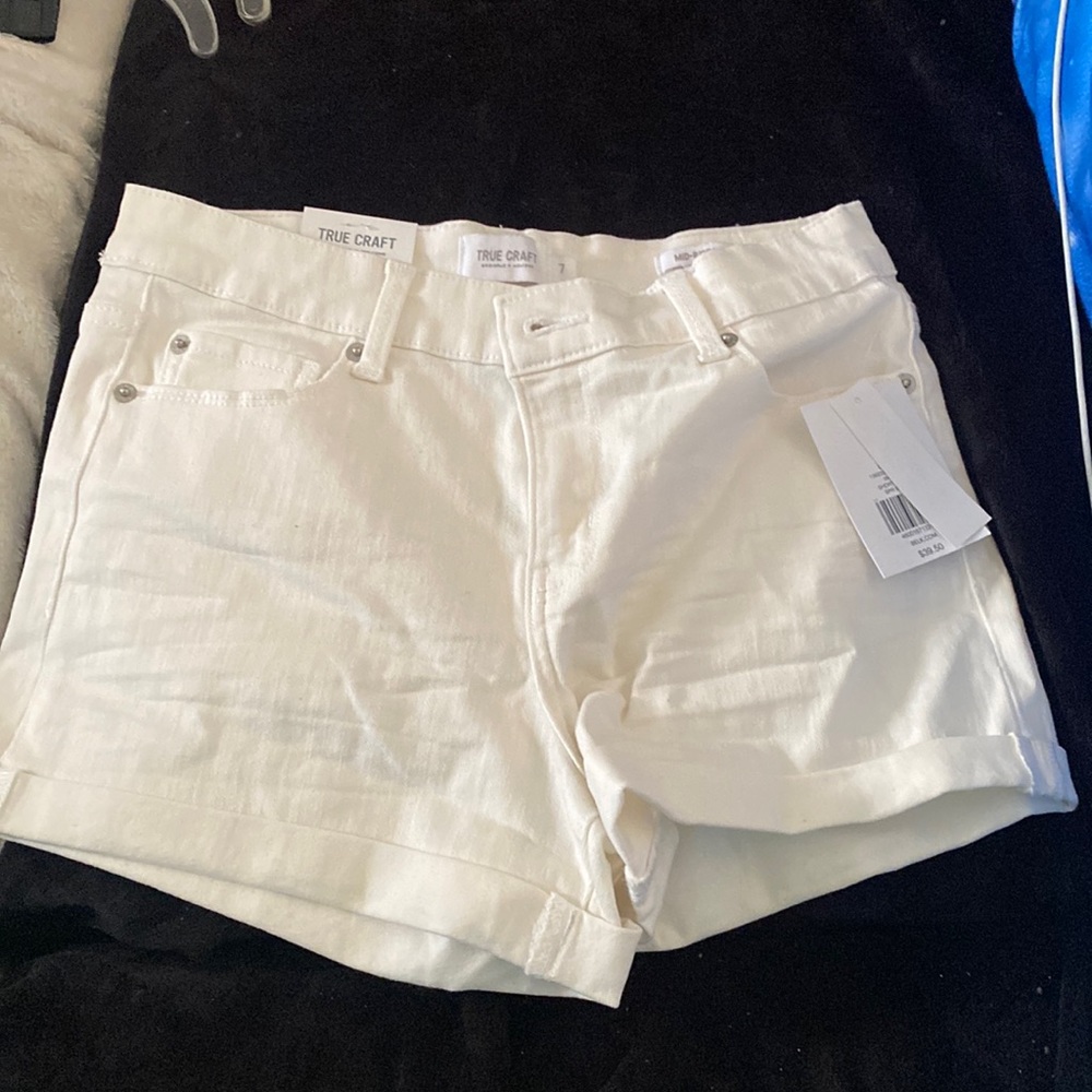 True Craft white denim